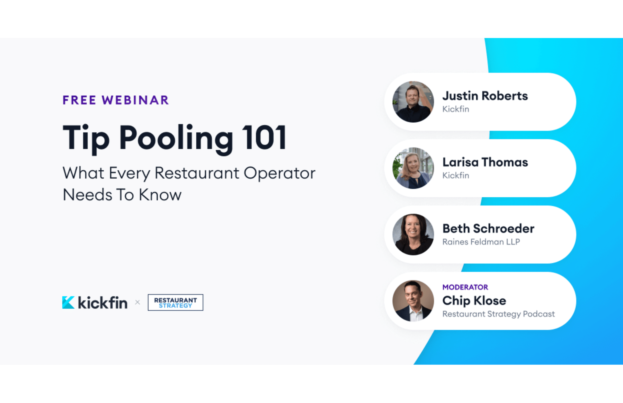 [WEBINAR] A Tip Pooling "Deep Dive" with Restaurant Strategy Podcast